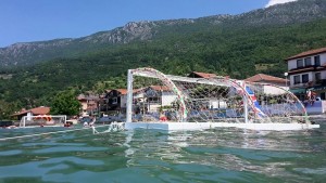 Water polo in Lake Ohrid