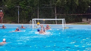 Water Polo in action