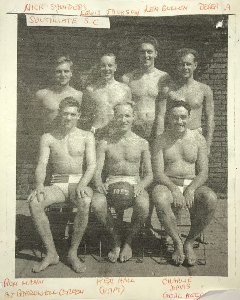 The history of London Water Polo Club Enfield