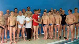 Enfield present Barnstaple the cup